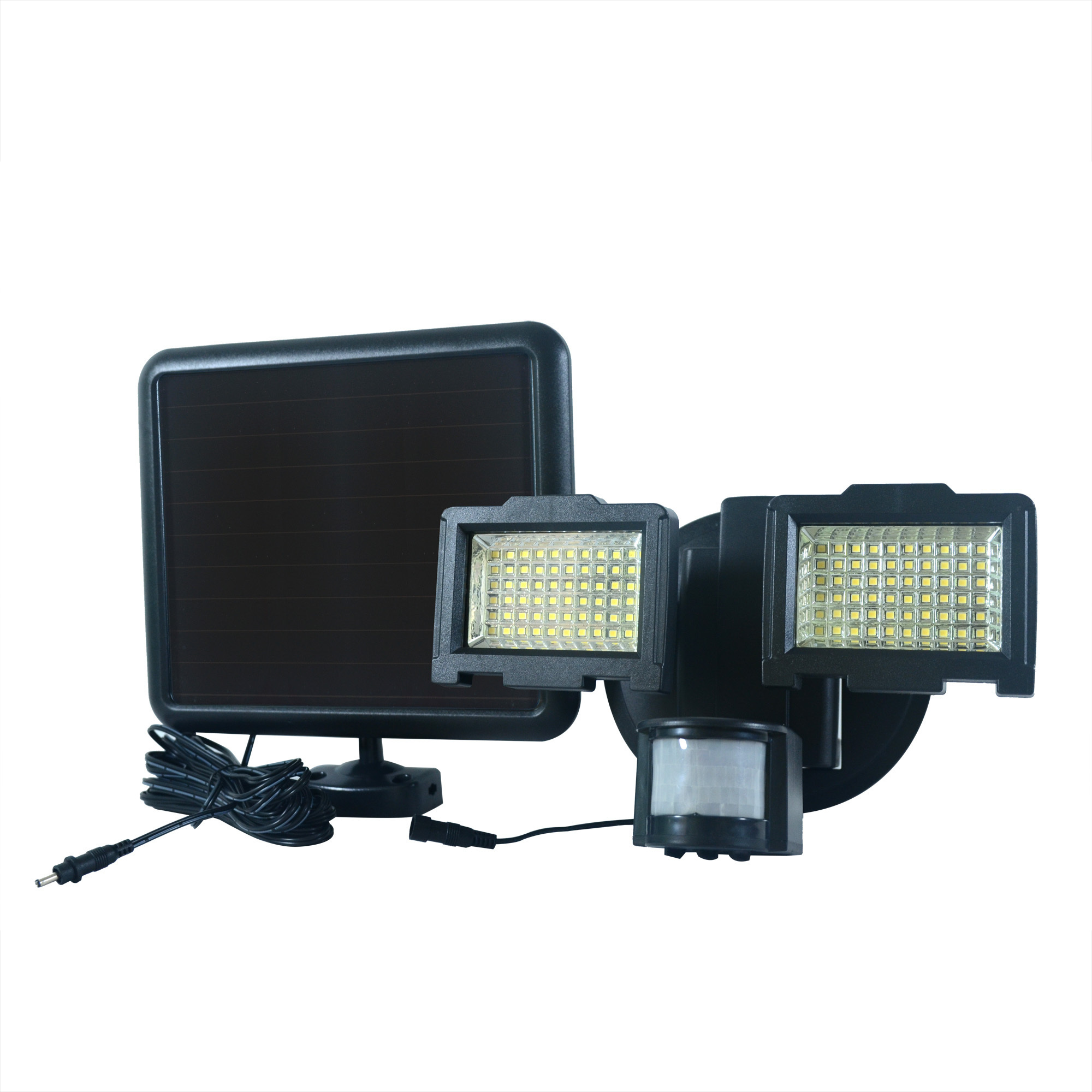 Nature Power, Dual Head Solar Motion Activated Security Light, Included (qty.) 1 Model# 23401
